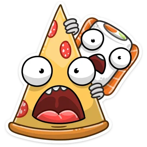 Pizza & Sushi - Sticker 10