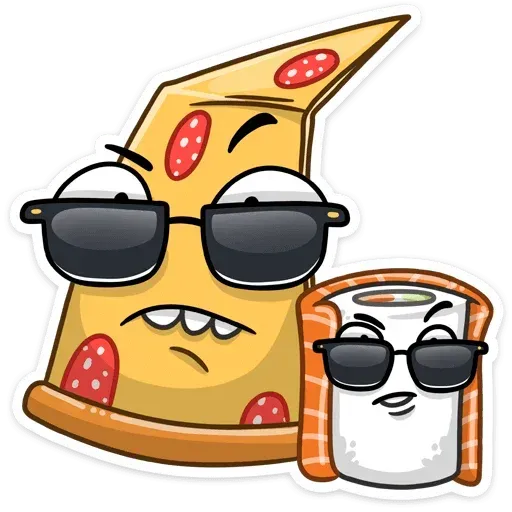 Pizza & Sushi - Sticker 16