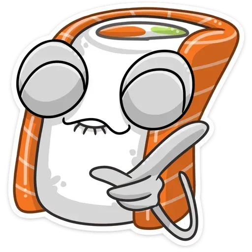 Pizza & Sushi - Sticker 24
