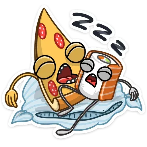 Pizza & Sushi - Sticker 13