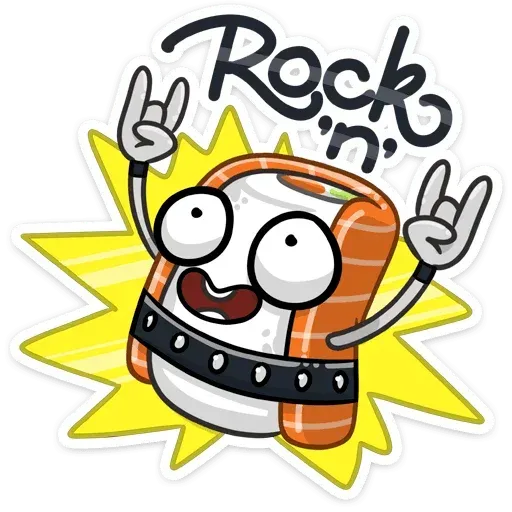Pizza & Sushi - Sticker 25