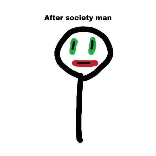 We Live In A Society - Sticker 21