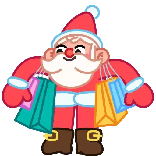 Jolly Santa - Sticker 17