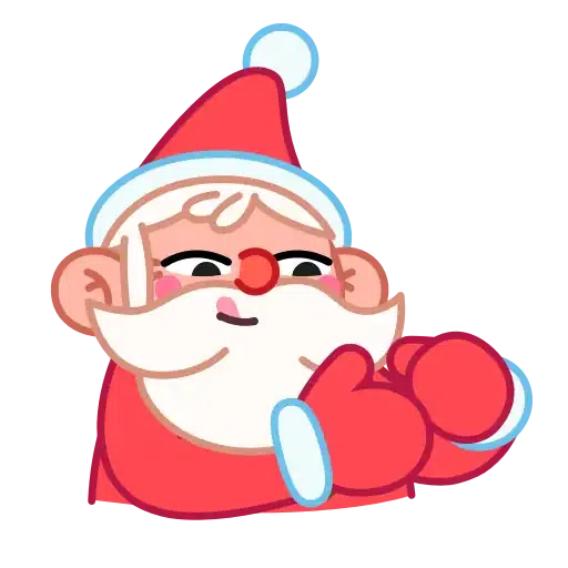 Jolly Santa - Sticker 16