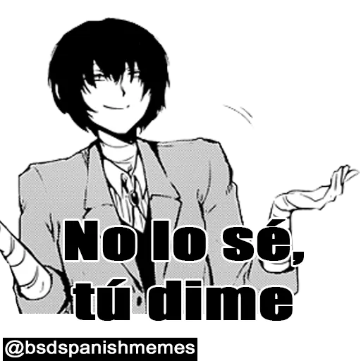 Bungou Stray Dogs Spanish (●´∀｀●)[Parte 1] - Sticker 27