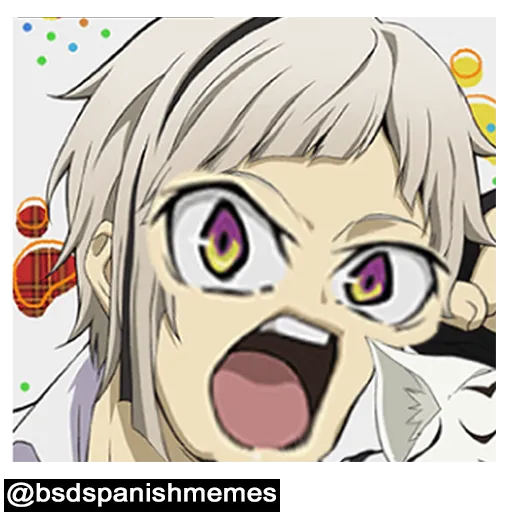 Bungou Stray Dogs Spanish (●´∀｀●)[Parte 1] - Sticker 12