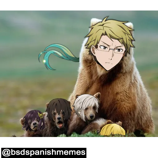Bungou Stray Dogs Spanish (●´∀｀●)[Parte 1] - Sticker 30