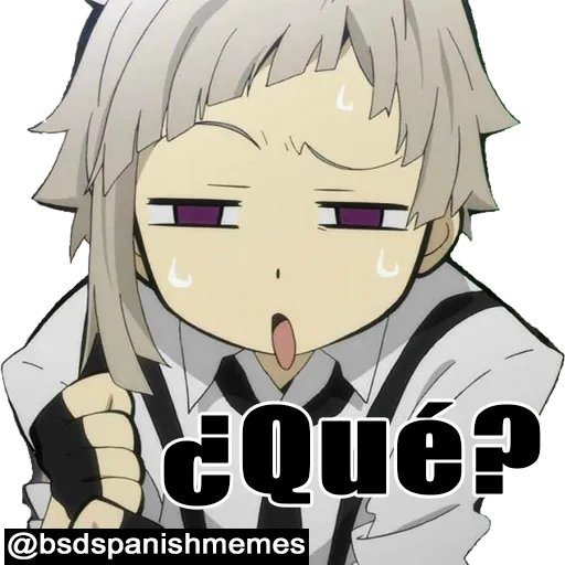 Bungou Stray Dogs Spanish (●´∀｀●)[Parte 1] - Sticker 17