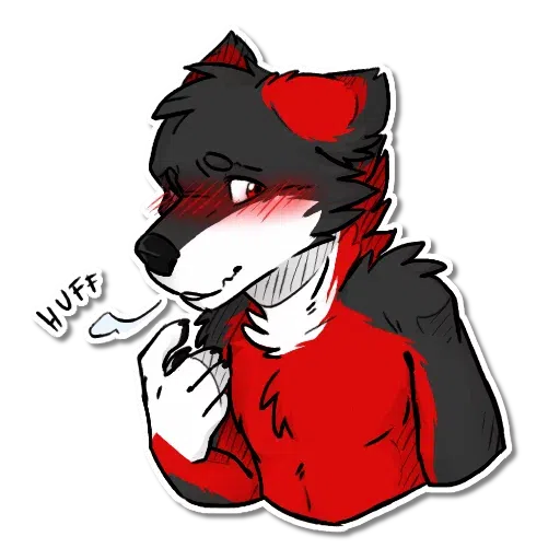 Fire wolf part 1 - Sticker 19