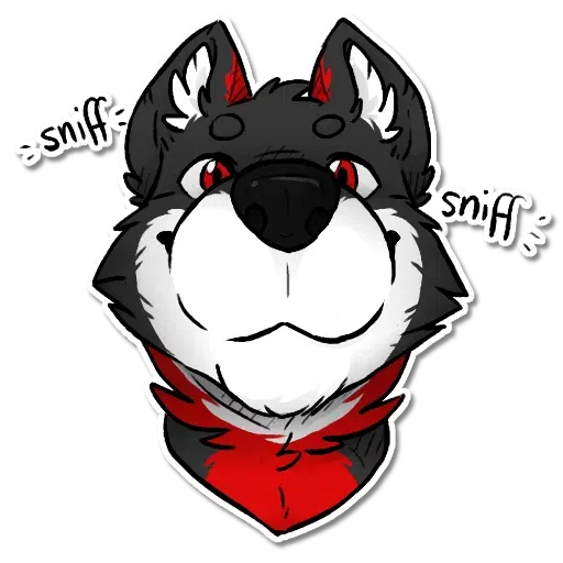 Fire wolf part 1 - Sticker 25