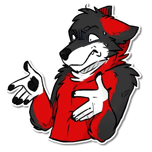 Fire wolf part 1 - Sticker 26