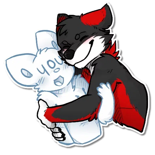 Fire wolf part 1 - Sticker 15