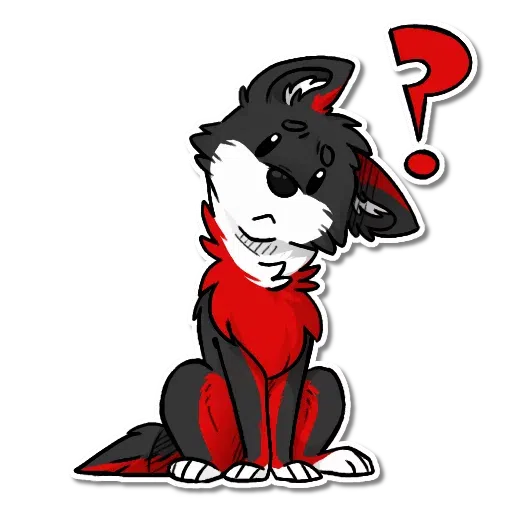 Fire wolf part 1 - Sticker 29