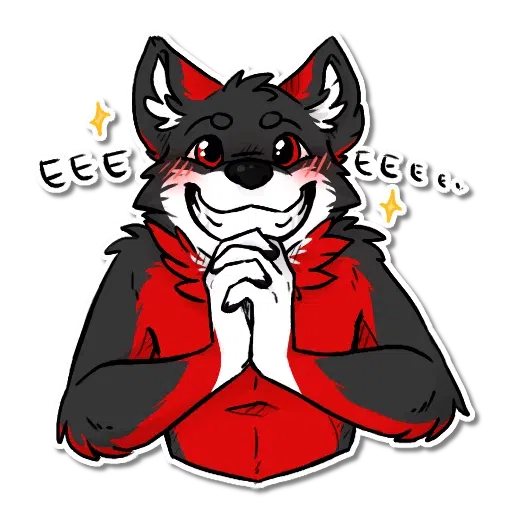 Fire wolf part 1 - Sticker 22