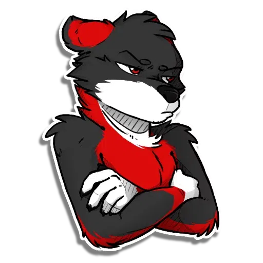 Fire wolf part 1 - Sticker 9