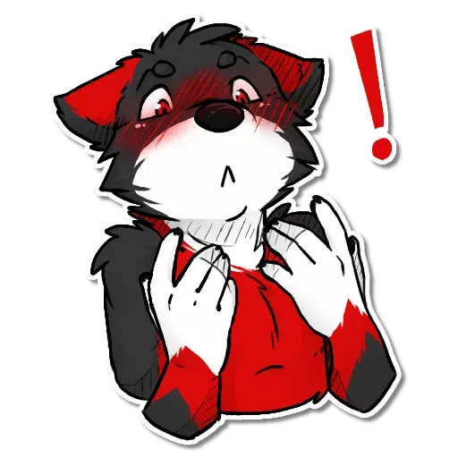 Fire wolf part 1 - Sticker 20
