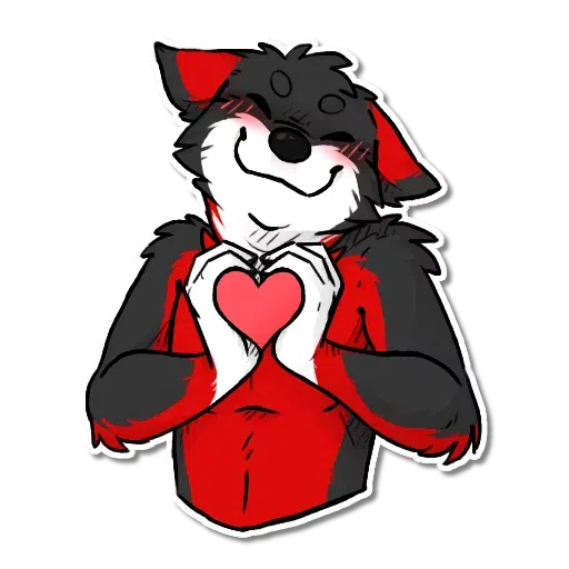 Fire wolf part 1 - Sticker 24