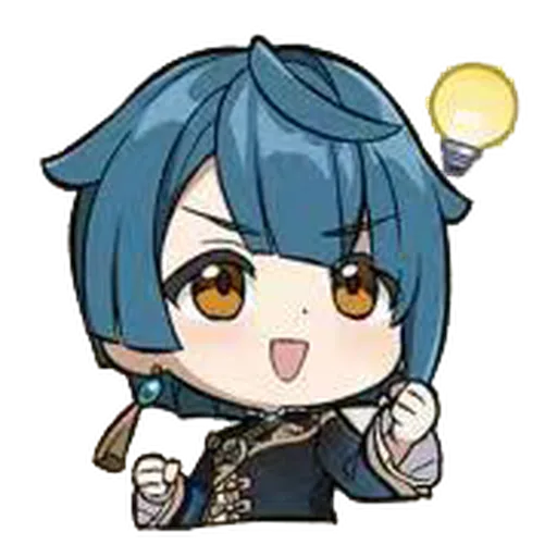 Genshin 6 Diamond - Sticker 15