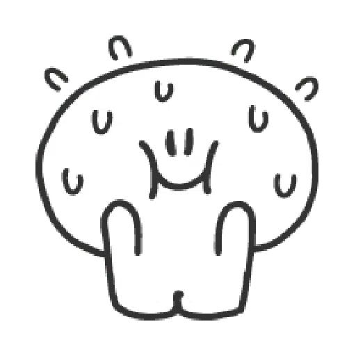 Smile Person Doodle 2 - Sticker 10