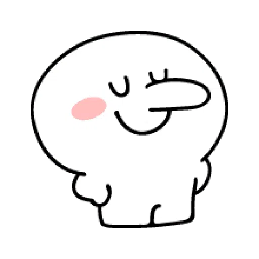 Smile Person Doodle 2 - Sticker 23