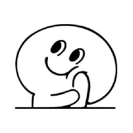 Smile Person Doodle 2 - Sticker 15