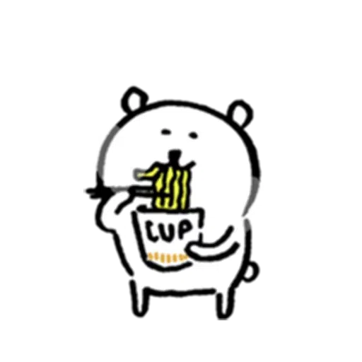 Bearbear food - Sticker 25