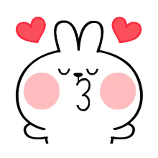 Rabbit Howing - Sticker 15