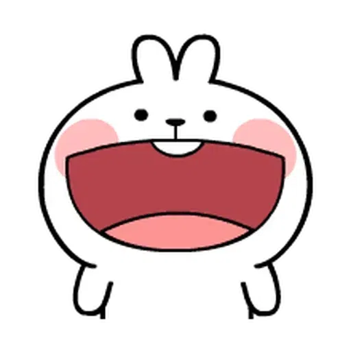 Rabbit Howing - Sticker 30