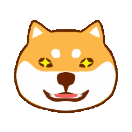 狗哩狗氣阿柴動動表情貼 (1) GIF* - Sticker 12