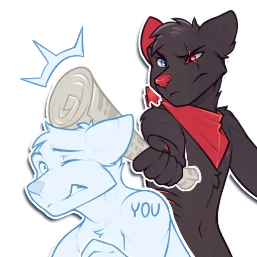 Stealth The Fox - Sticker 24