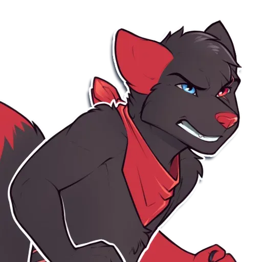 Stealth The Fox - Sticker 14