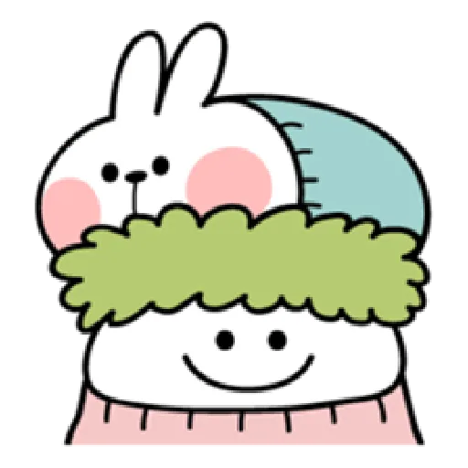 Spoiled Rabbits Winter 2 - Sticker