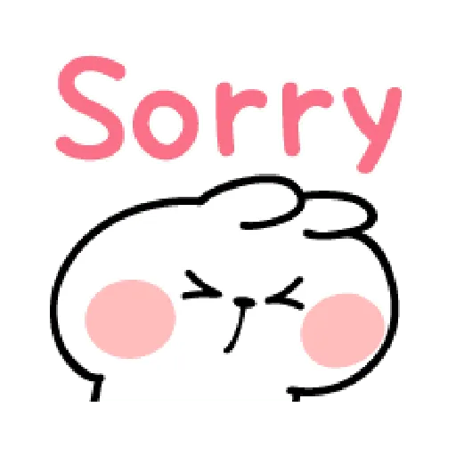 spoiled Rabbit A Word Emoji - Sticker 11