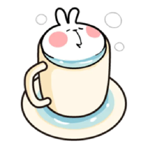 Small Smile person and Spoiled rabbit - Sticker 14