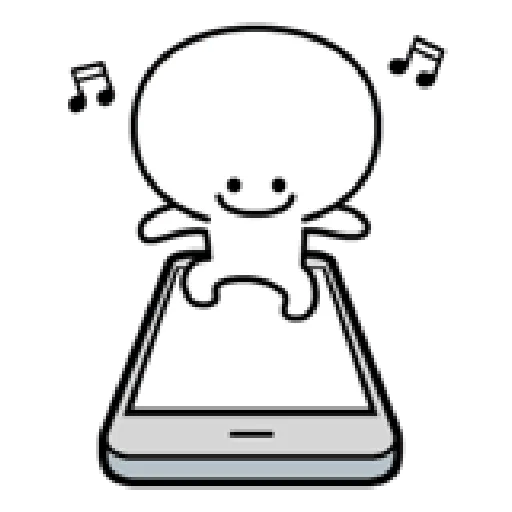 Small Smile person and Spoiled rabbit - Sticker 24