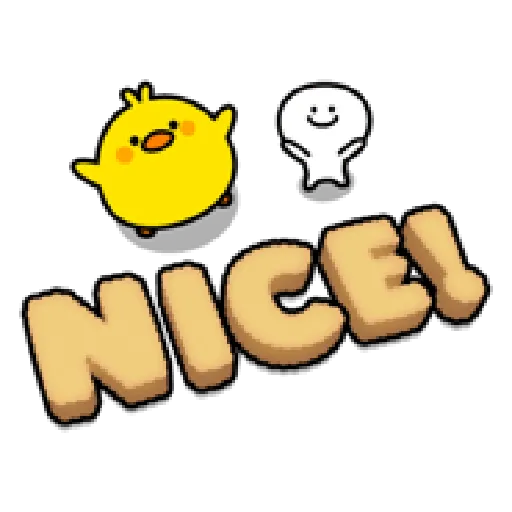 Small Smile person and Spoiled rabbit - Sticker 20