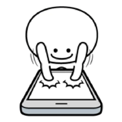 Small Smile person and Spoiled rabbit - Sticker 18