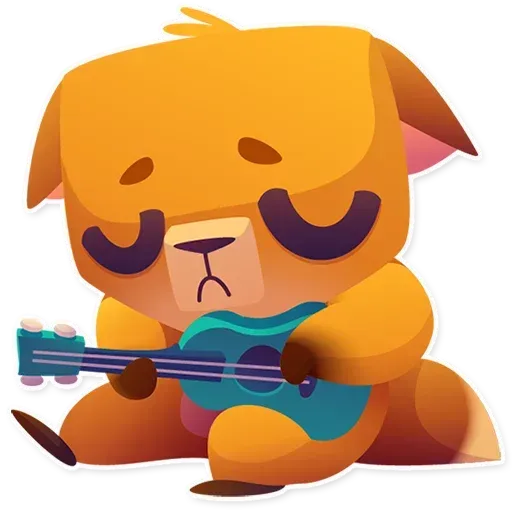 Moka the dog - Sticker 25