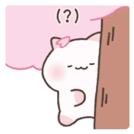 The Flowery Kitten 可愛的櫻花小貓咪 GIF* - Sticker 13
