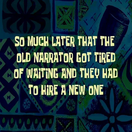 Spongebob Time Cards - Sticker 23