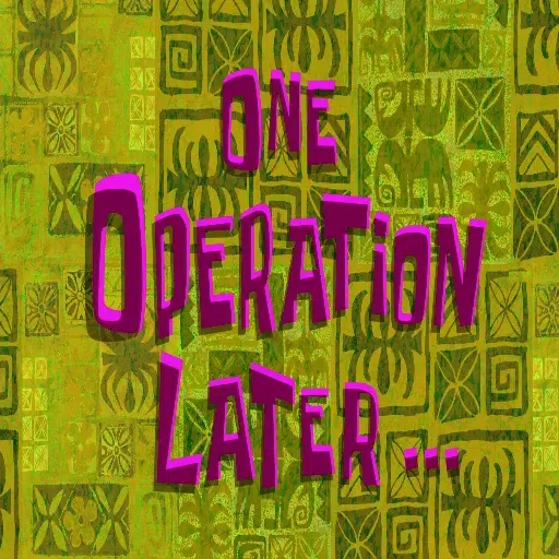 Spongebob Time Cards - Sticker 9