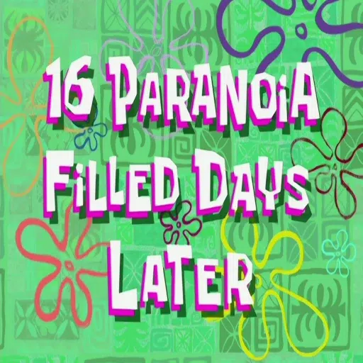 Spongebob Time Cards - Sticker 17