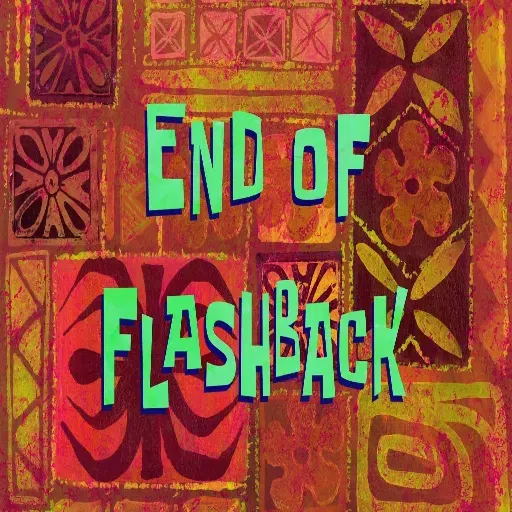Spongebob Time Cards - Sticker 13