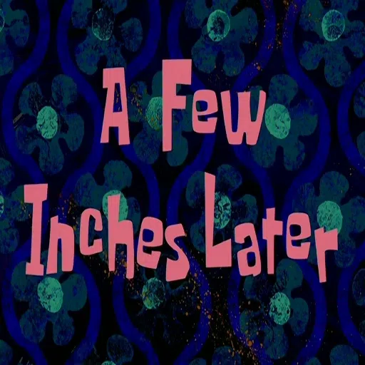 Spongebob Time Cards - Sticker 19