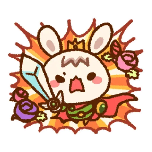 Rabbit In Fairytales -Cibel - Sticker 19