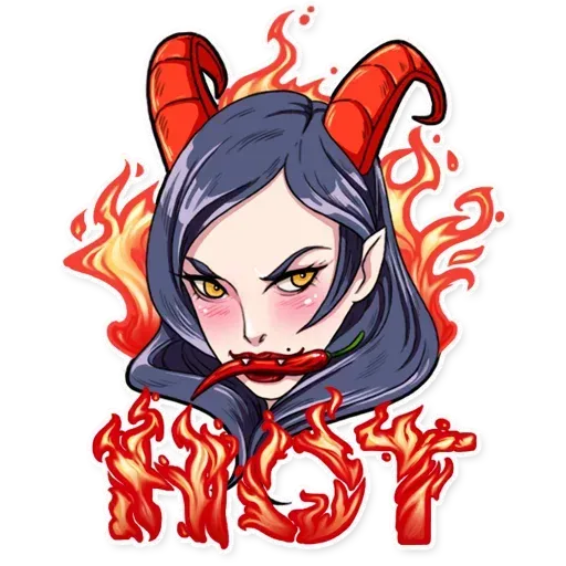 Miss Devil - Sticker 11