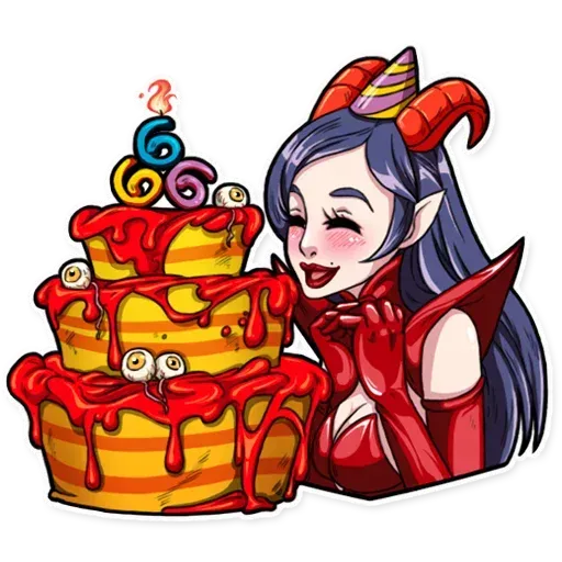 Miss Devil - Sticker 24