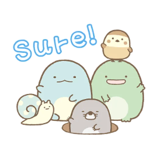 すみっコぐらし ゆる～い敬語スタンプ - Sticker 24