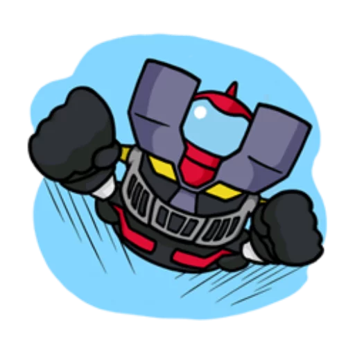 Mazinger Z WhatsApp Stickers Stickers Cloud