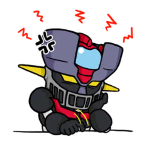 Mazinger Z WhatsApp Stickers Stickers Cloud